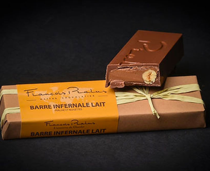 Tablettes de chocolat grand cru