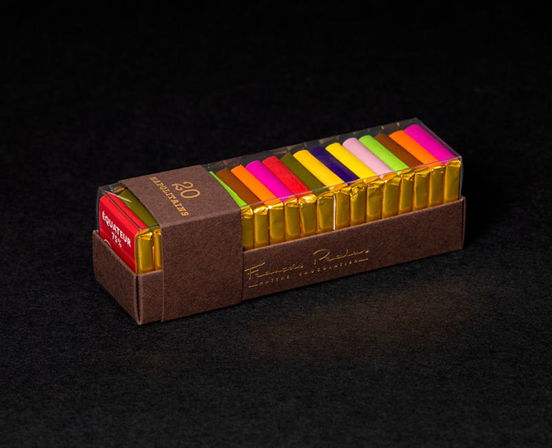 Tablettes de chocolat grand cru